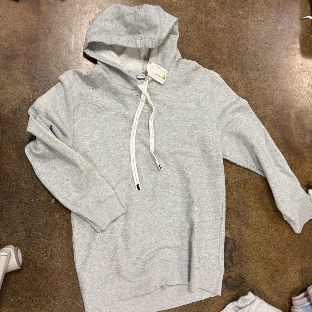 Stateside Light Gray Hoodie